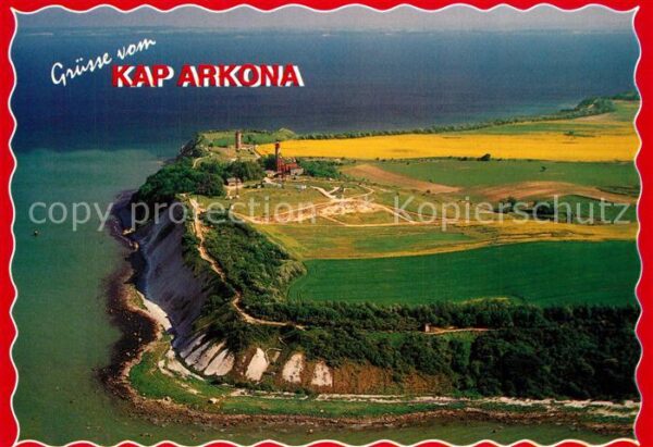 Kap Arkona Fliegeraufnahme mit Gellort
