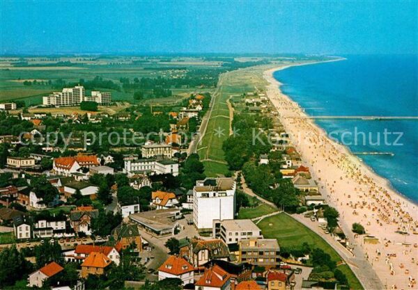 Dahme Ostseebad Fliegeraufnahme