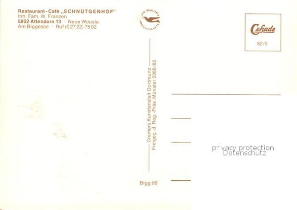 Attendorn Restaurant Schnütgendorf Am Biggesee Fl – Bild 2
