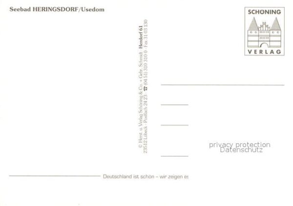Heringsdorf Ostseebad Usedom Fliegeraufnahme – Bild 2