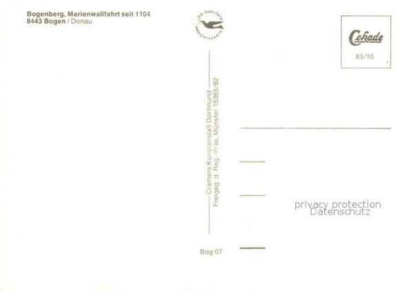 Bogen Niederbayern Bogenberg Marienwallfahrtskirche Fliege – Bild 2