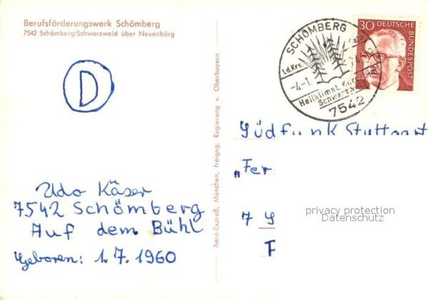 Schoemberg Schwarzwald Berufsförderungswerk Schömberg Fliegera – Bild 2