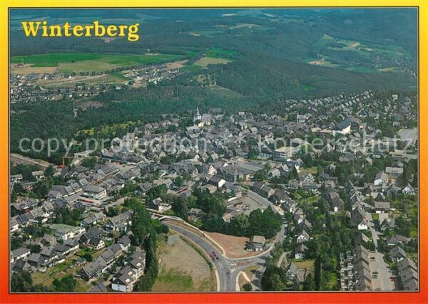 Winterberg Hochsauerland Fliegeraufnahme