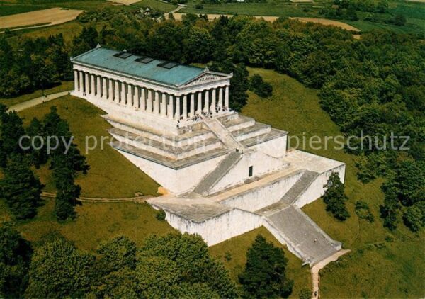 Donaustauf Walhalla Fliegeraufnahme
