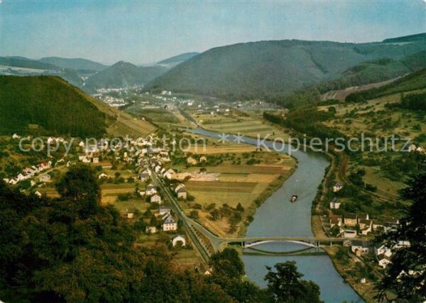 Bad Ems Fachbach Lahn Fliegeraufnahme