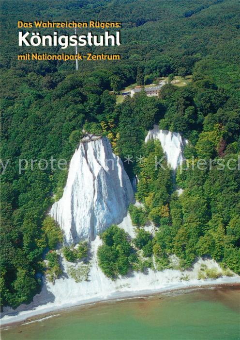 Ruegen Königsstuhl mit Nationalpark Zentrum Fl