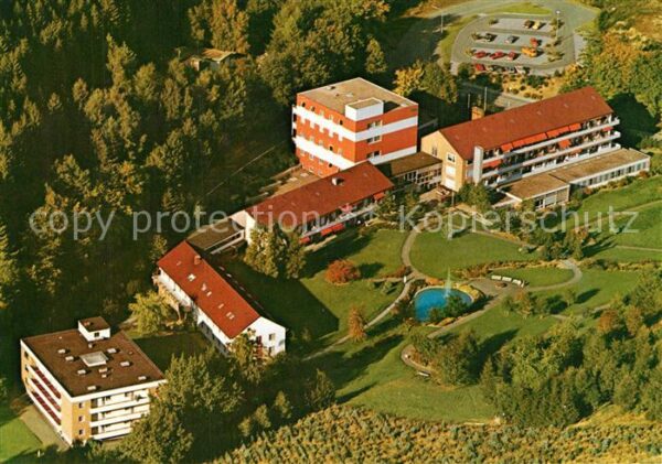 Hachen Sauerland Sauerlandklinik Fliegeraufnahme