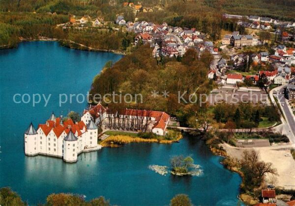 Gluecksburg Ostseebad Schloss Glücksburg Fliegeraufnahme