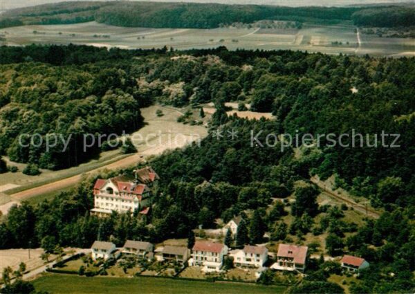 Bad Salzhausen Hessisches Staatsbad Fliegeraufnahme
