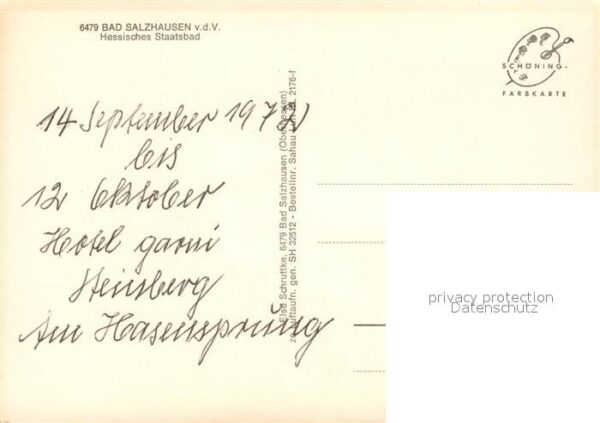 Bad Salzhausen Hessisches Staatsbad Fliegeraufnahme – Bild 2