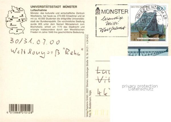 Muenster Westfalen Fliegeraufnahme – Bild 2
