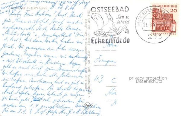 Eckernfoerde Fliegeraufnahme – Bild 2