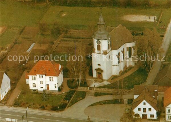 Rheder Nethe Schlaun Pfarrkirche Fliegeraufnahme