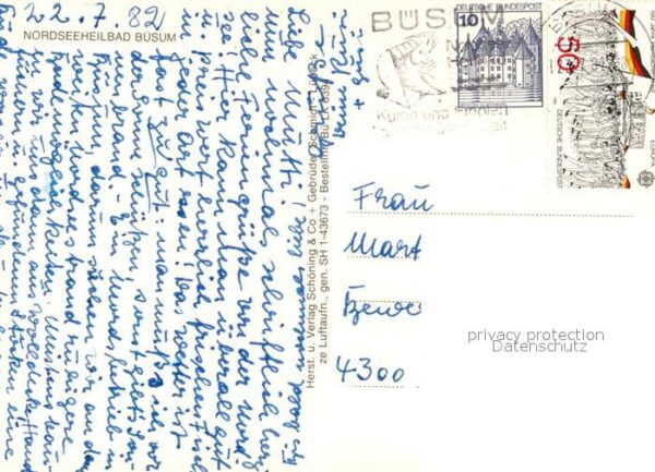 Buesum Nordseebad Fliegeraufnahme – Bild 2