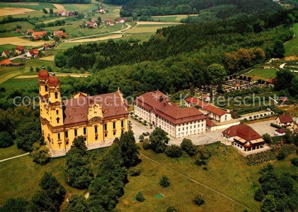 Ellwangen Jagst Wallfahrtskirche Schönenberg Fliegerauf