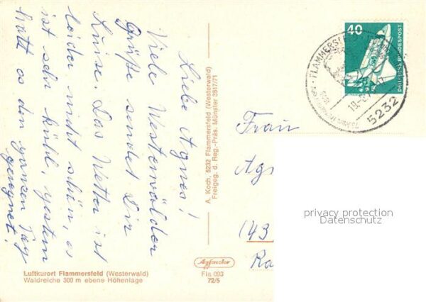 Flammersfeld Fliegeraufnahme – Bild 2