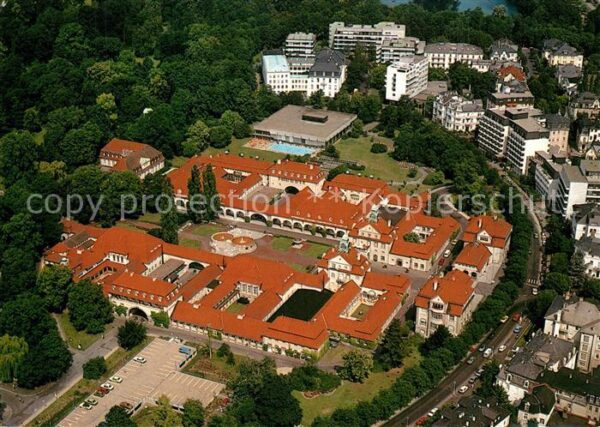 Bad Nauheim Sprudelhof Fliegeraufnahme