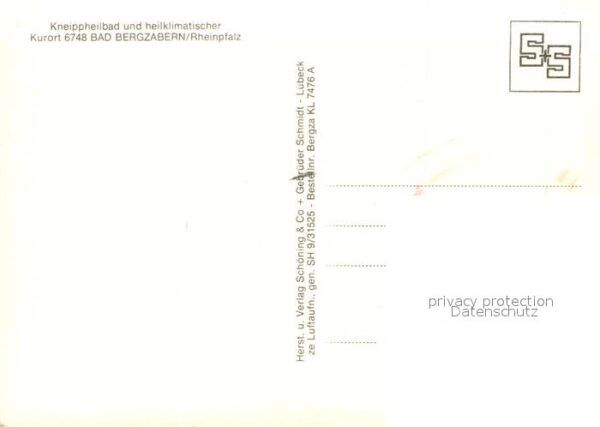 Bad Bergzabern Fliegeraufnahme – Bild 2
