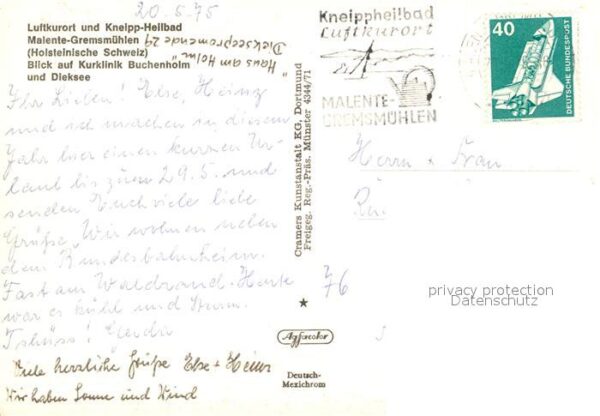 Malente-Gremsmuehlen Fliegeraufnahme mit Kurklinik Buchenhol – Bild 2