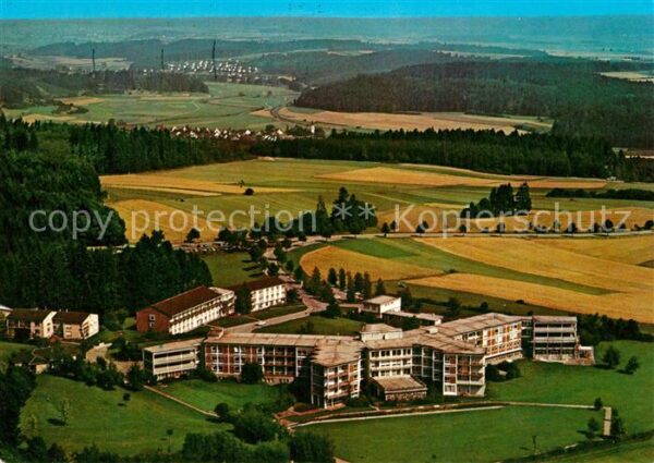 Donaueschingen Fachklinik Sonnhalde Fliegeraufnahme