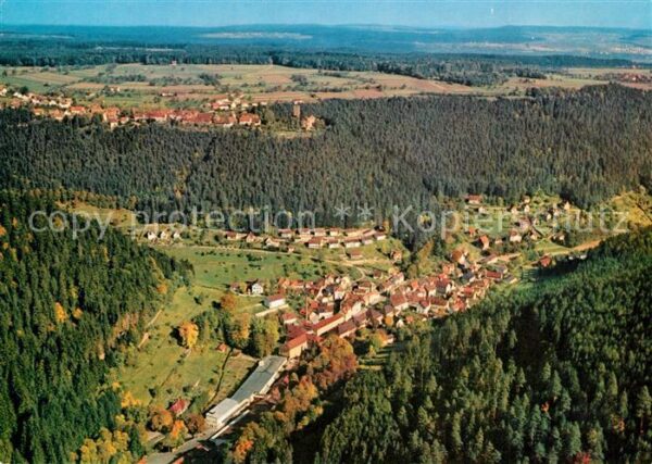 Bad Teinach-Zavelstein Fliegeraufnahme