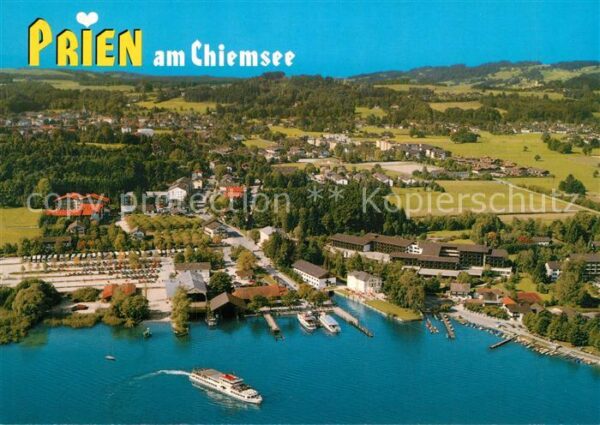 Prien Chiemsee Dampferhafen Schiffsanlegestelle Fliege