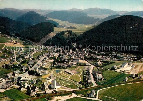 Willingen Sauerland Fliegeraufnahme
