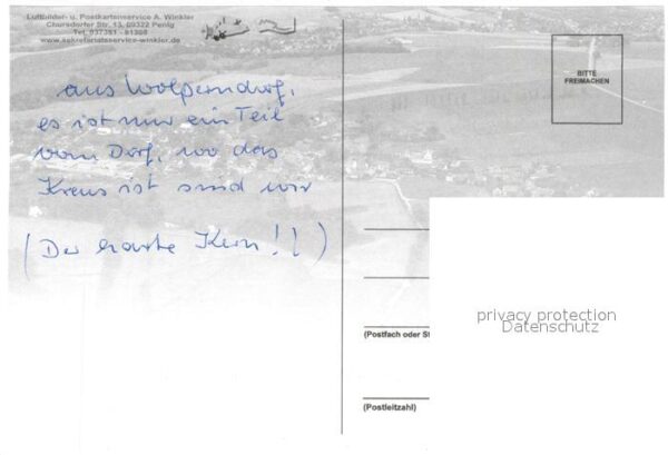 Wolpertsdorf Fliegeraufnahme – Bild 2