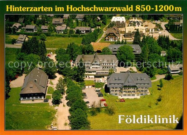 Hinterzarten Földiklinik Fliegeraufnahme