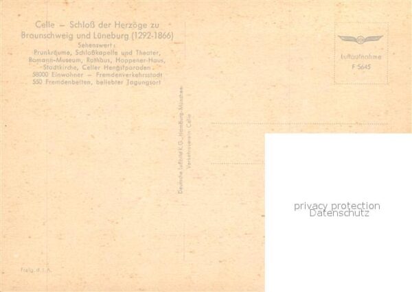 Celle Niedersachsen Schloss der Herzöge zu Braunschweig und – Bild 2