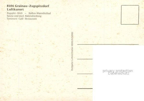 Grainau Fliegeraufnahme mit Zugspitz Bad Terras – Bild 2