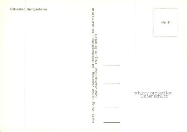 Heiligenhafen Ostseebad Fliegeraufnahme – Bild 2