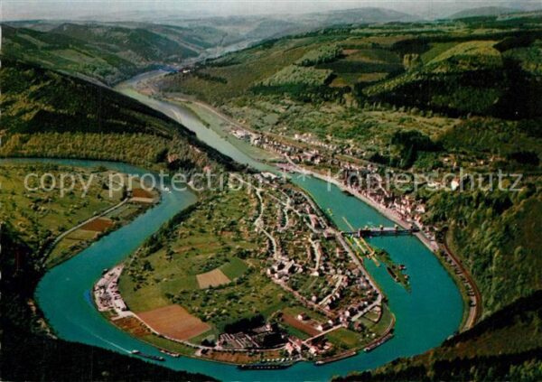 Hirschhorn Neckar Fliegeraufnahme