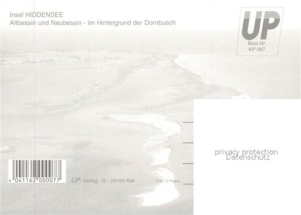 Insel Hiddensee Altbessin und Neubessin Fliegeraufnahme – Bild 2