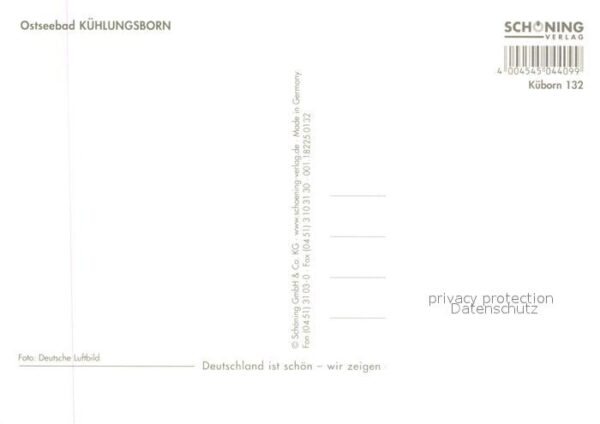 Kuehlungsborn Ostseebad Fliegeraufnahme – Bild 2