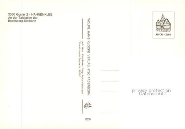 Hahnenklee-Bockswiese Harz Talstation der Bocksberg Seilbahn Flieg – Bild 2
