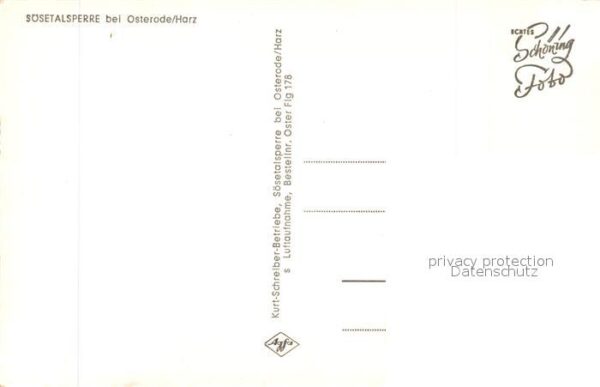 Osterode Harz Ösetalsperre Fliegeraufnahme – Bild 2