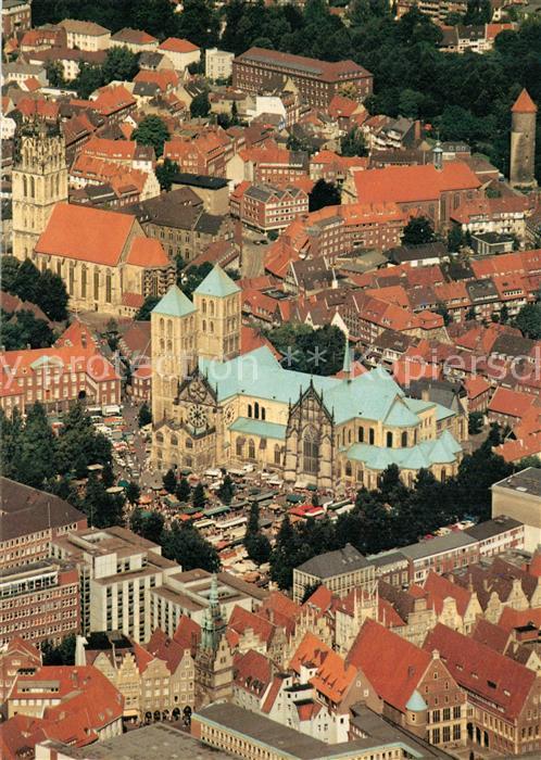 Muenster Westfalen St Paulus Dom Überwasserkirche und Budd
