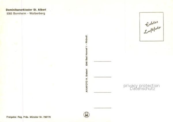 Bornheim Rheinland Dominikanerkloster St Albert Fliegerauf – Bild 2