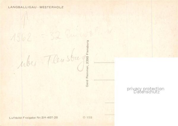 Langballigau Fliegeraufnahme mit Westerholz – Bild 2
