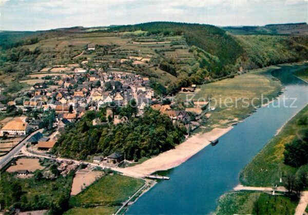 Polle Oberweser Fliegeraufnahme