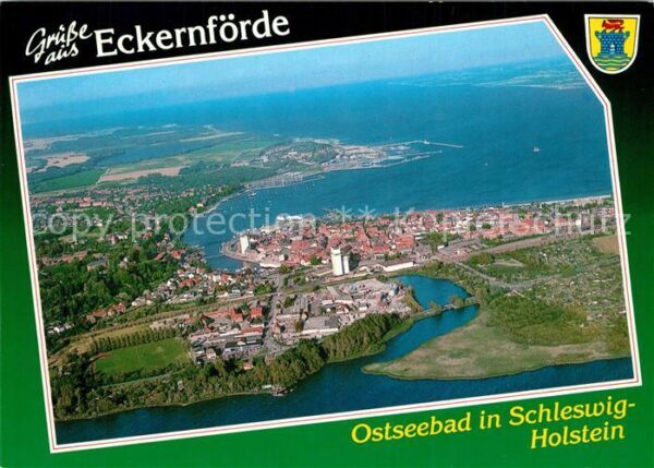 Eckernfoerde Fliegeraufnahme