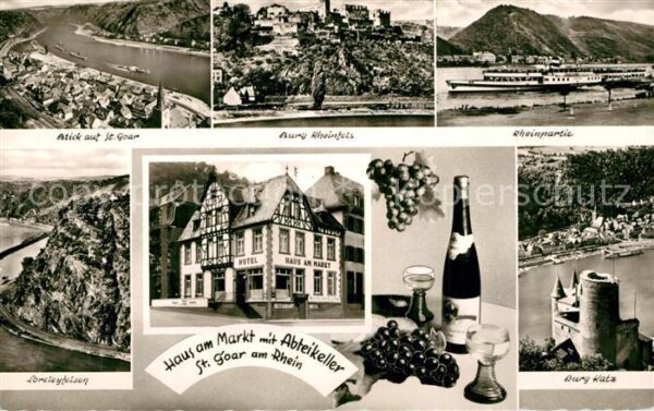 St Goar Hotel Haus am Markt Abteikeller Loreley
