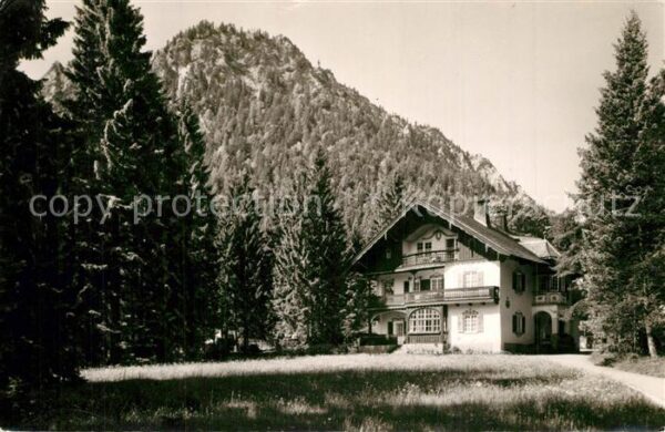 Neuhaus Schliersee Jugendgesundungsstätte Haus Weitmann