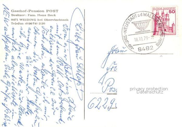 Weiding Oberviechtach Gasthof Pension Post – Bild 2