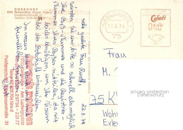Ruhpolding Pension Rosenhof – Bild 2
