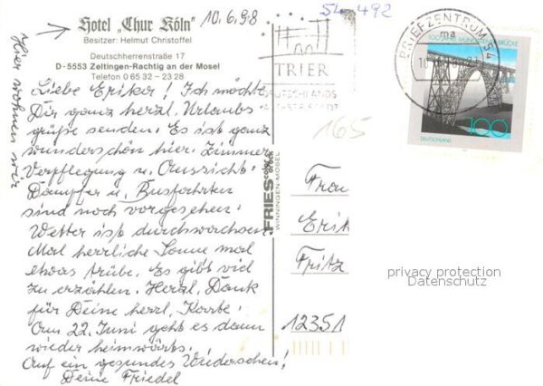 Rachtig Hotel Chur Köln – Bild 2