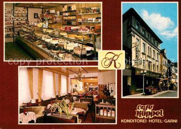 Bingen Rhein Cafe Köppel Hotel