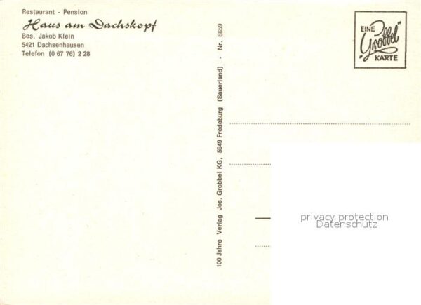 Dachsenhausen Haus am Dachskopf – Bild 2