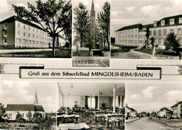 Mingolsheim Neubau Sanatorium Sankt Rochus Rochuska